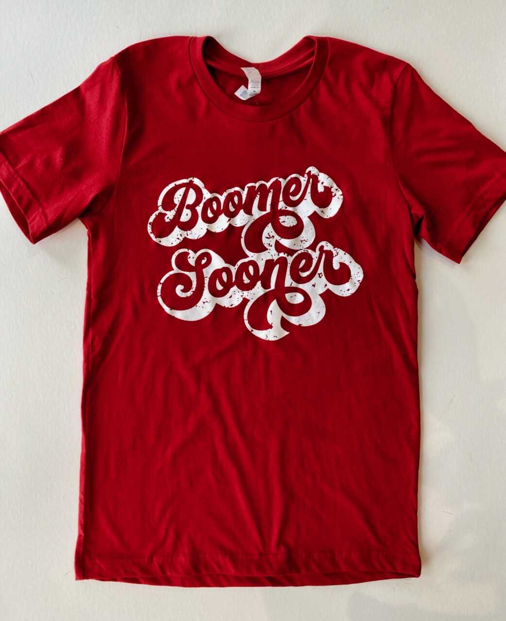 Groovy Mascot Tee-Red