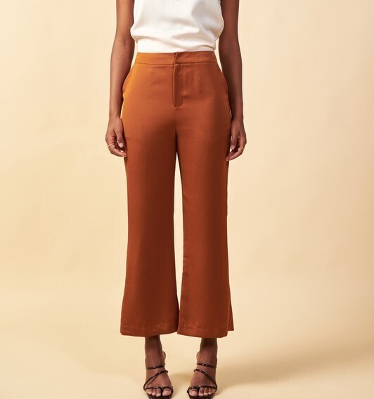 Silky Trouser-Toffee