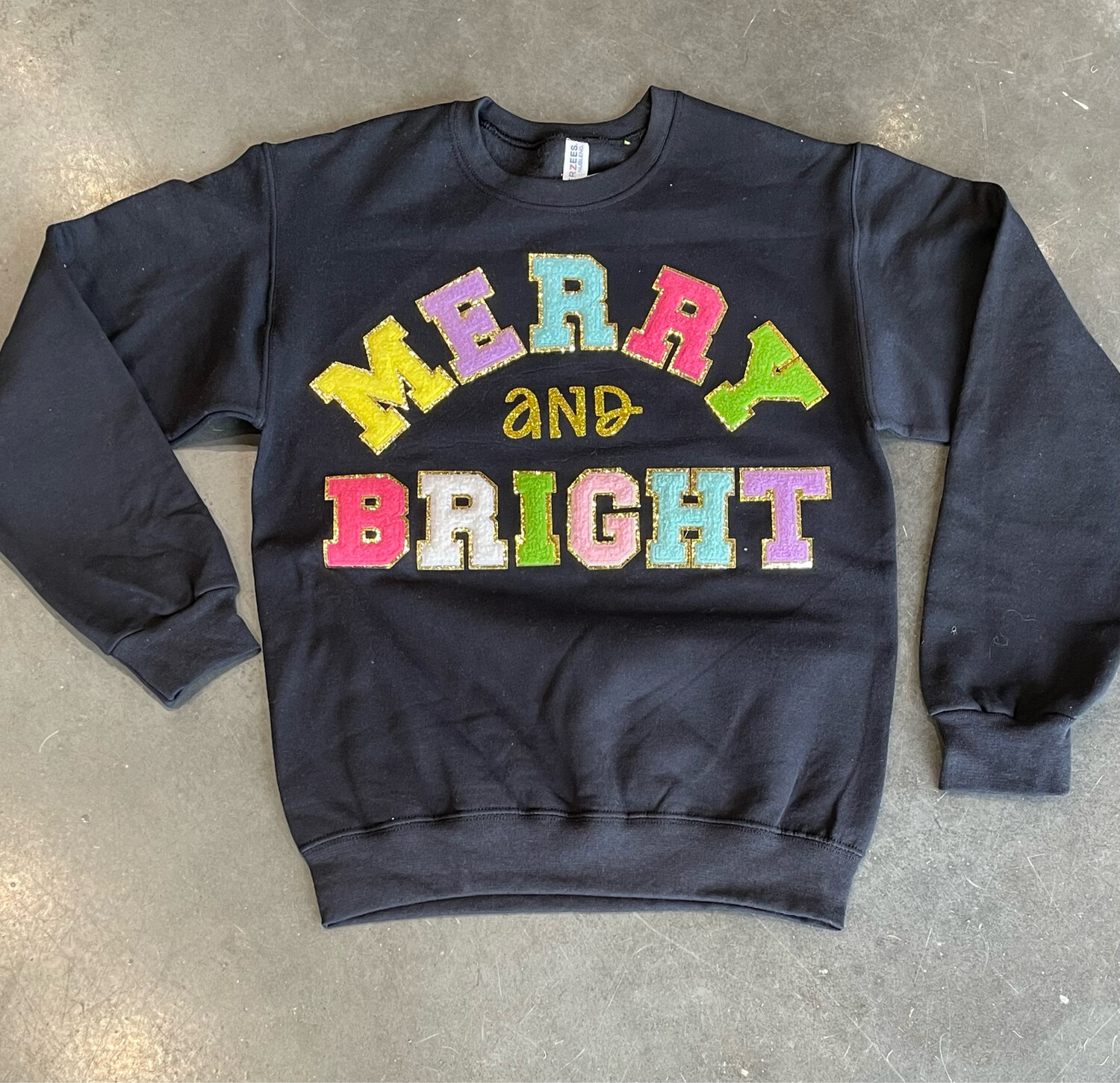 Merry & Bright Chenille Pullover