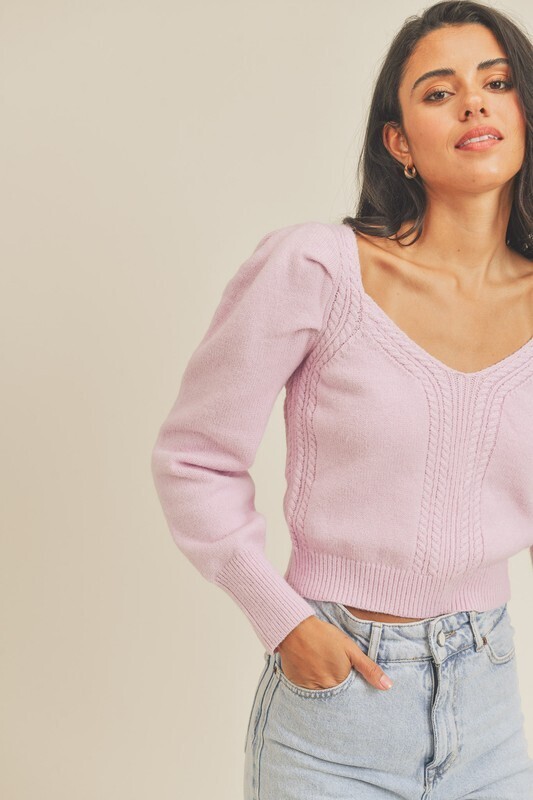 Sweet Crop Sweater