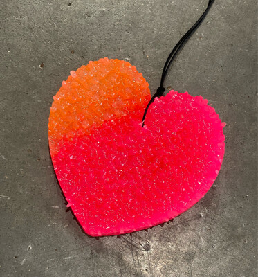 Ombre Heart Freshie