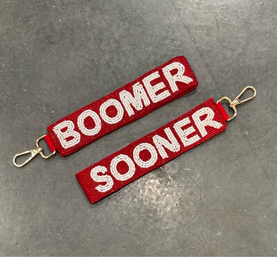 Boomer Keychain-Red