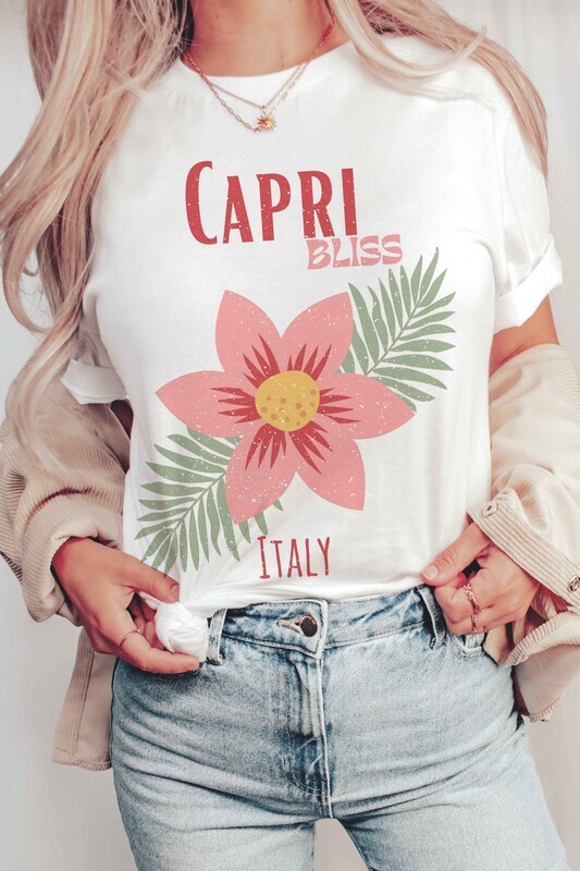 Capri Tee-Wht