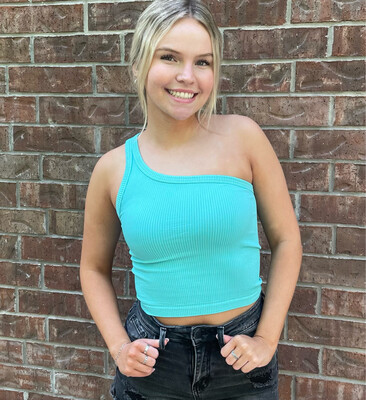 Vintage 1 Shoulder-Aqua