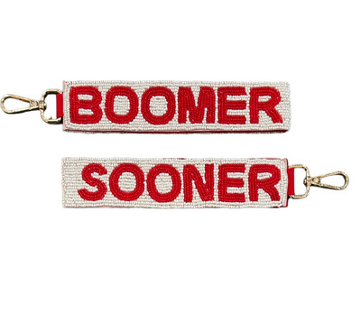 Boomer Keychain-Wht