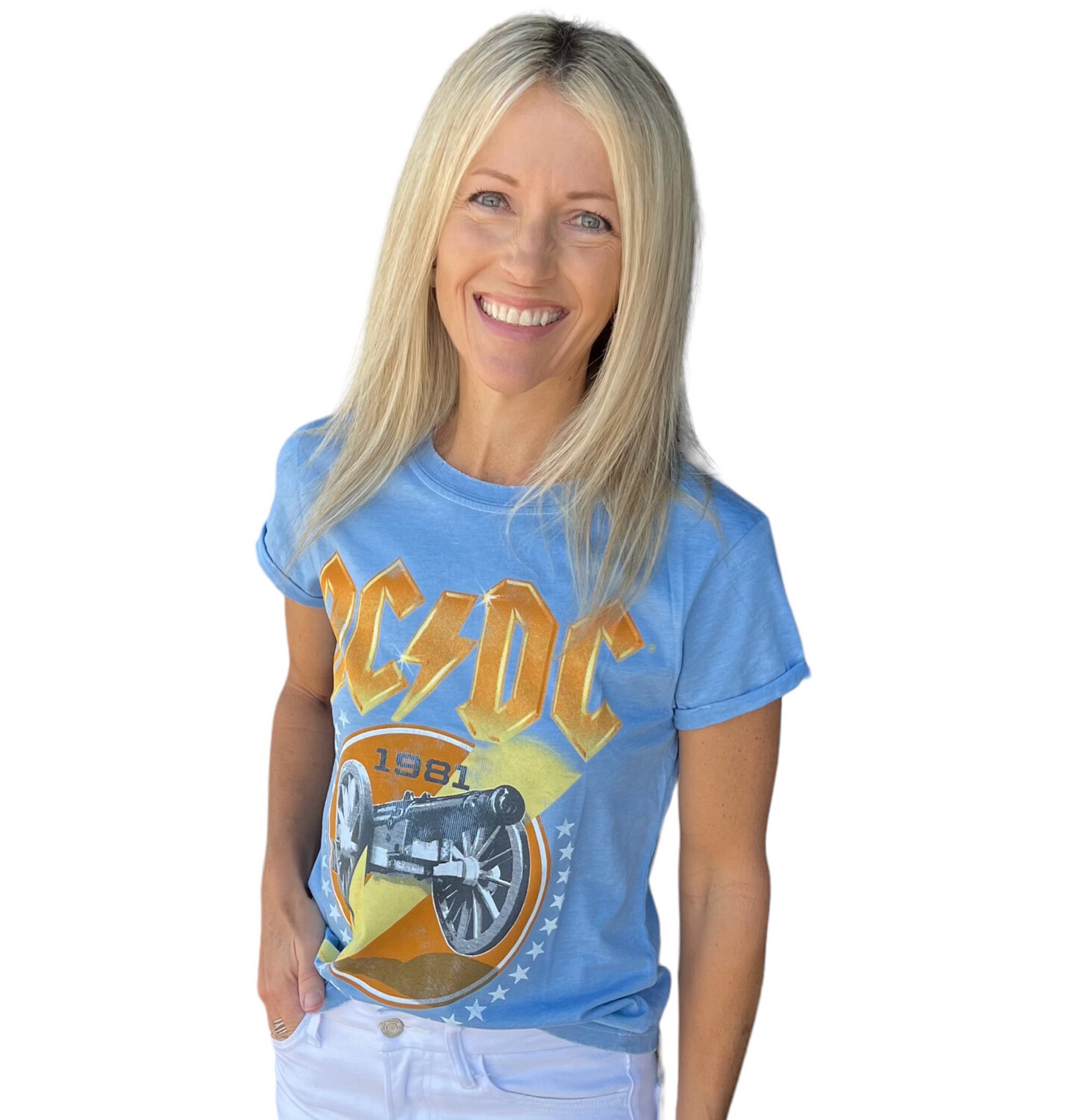 ACDC Those About To Rock Tee-Blu