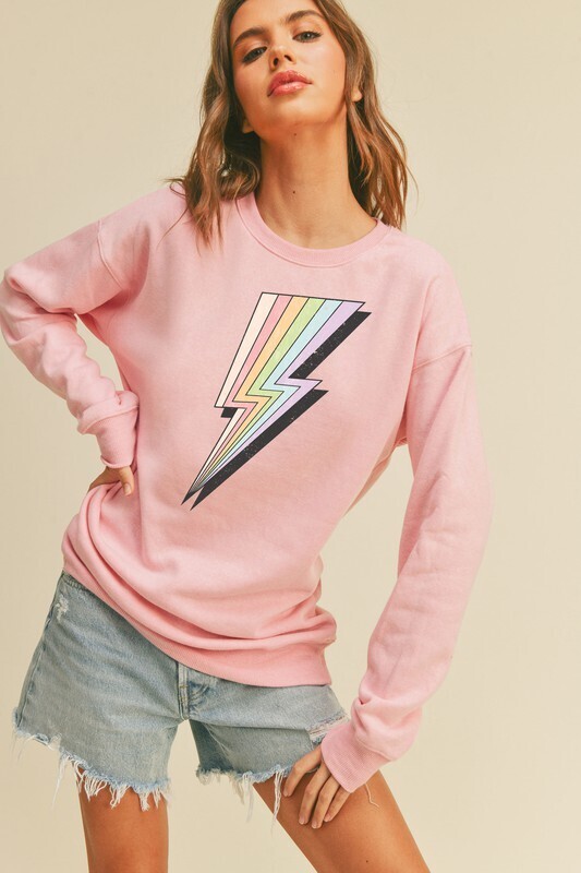 So Electric Pullover-Pink
