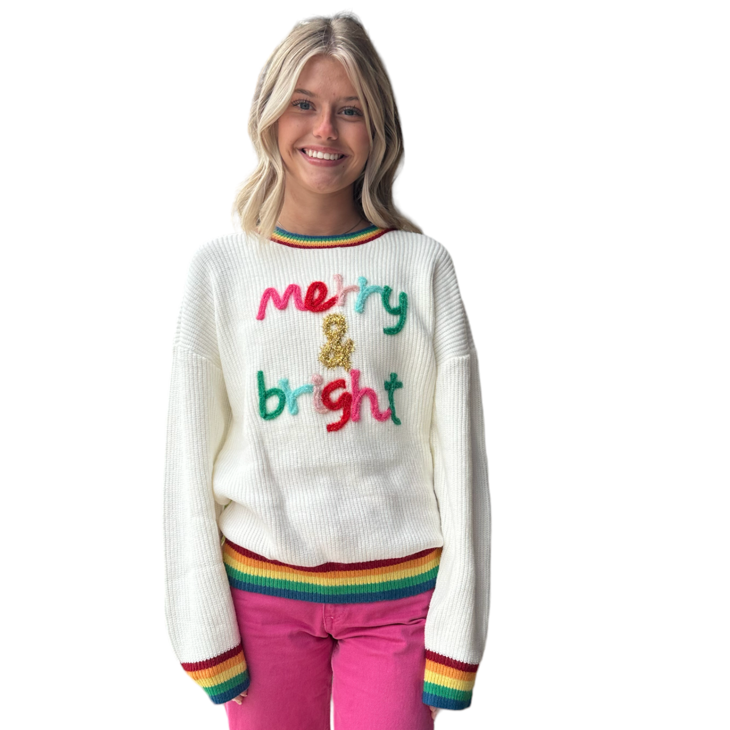 Merry & Bright Sparkle Sweater