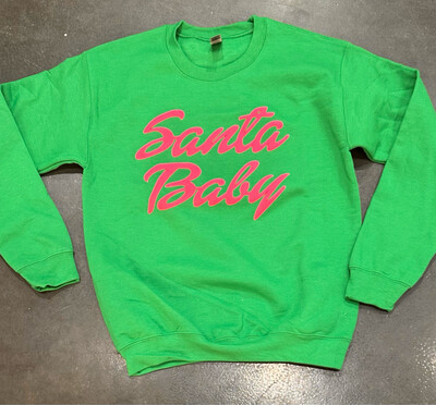 Santa Baby Puff Sweatshirt