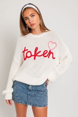 Taken Stitched Sweater