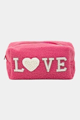 Love Patch Make Up Bag