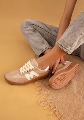 M Sneaker-Taupe
