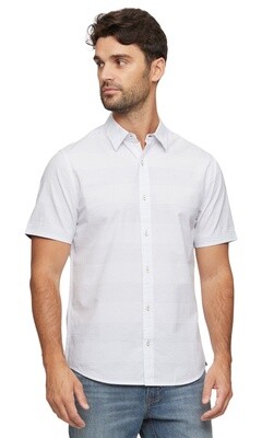 Monroe Stripe Shirt-wht