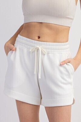 Lanie Shorts-Cream