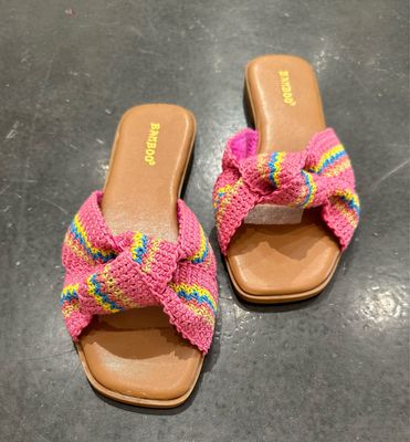 Crochet Slide-Pink