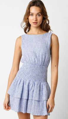 Laurel Linen Mini Dress