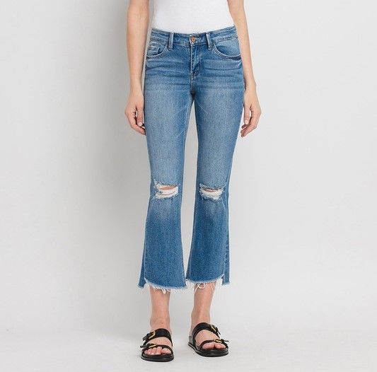 Forget Midrise Ankle Flare