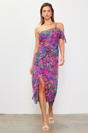 Jen One Shoulder Maxi