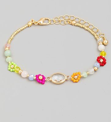 Multi Flower Bracelet
