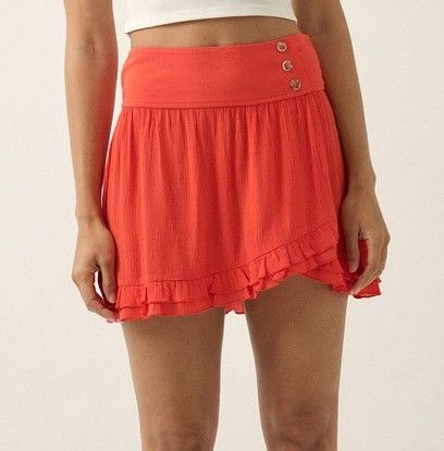 Milly Tulip Mini Skirt