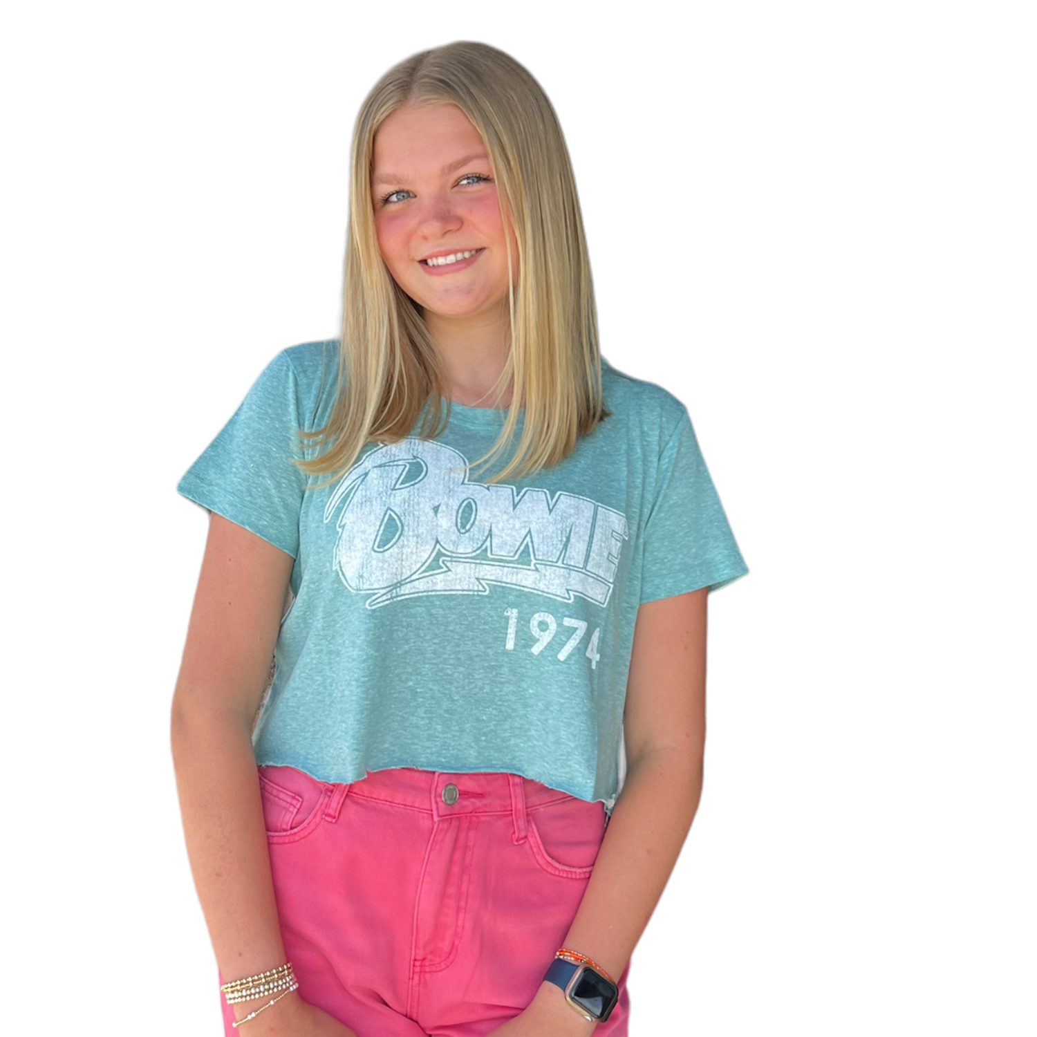 Bowie 74 Crop Tee