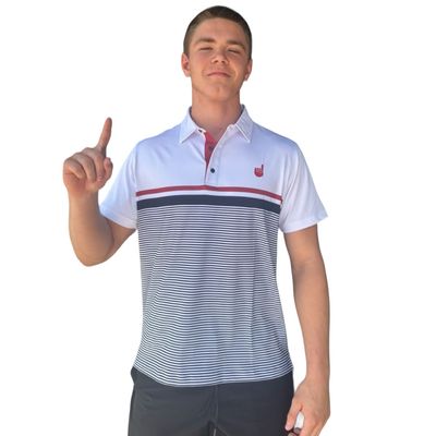 OU Stripe Polo