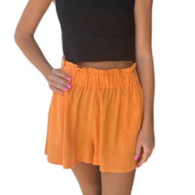 Junie Short-orange
