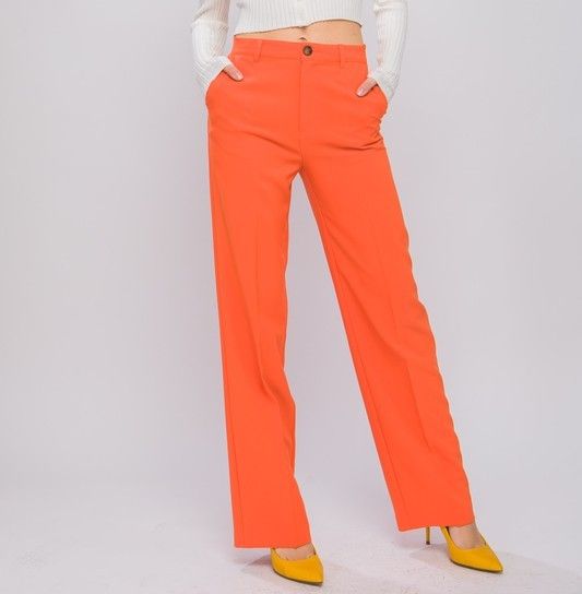 Orange PowerWide Leg Trouser