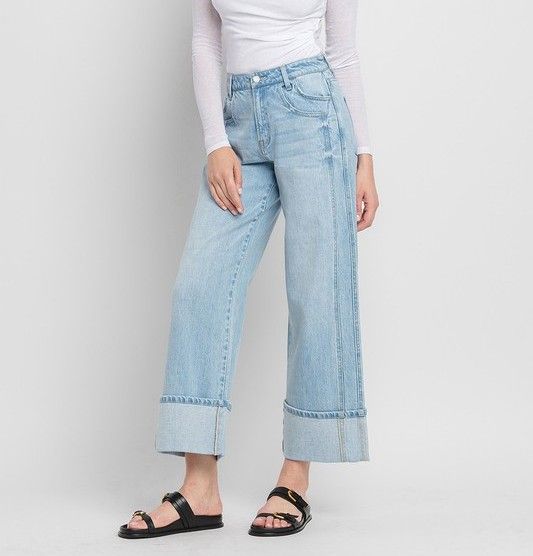 Streamlined Baggy Wide Leg