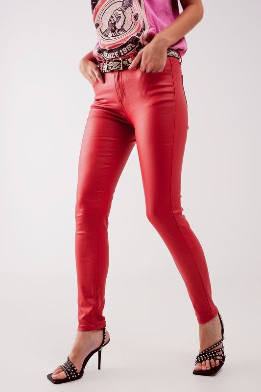 Red Coated Skinny
