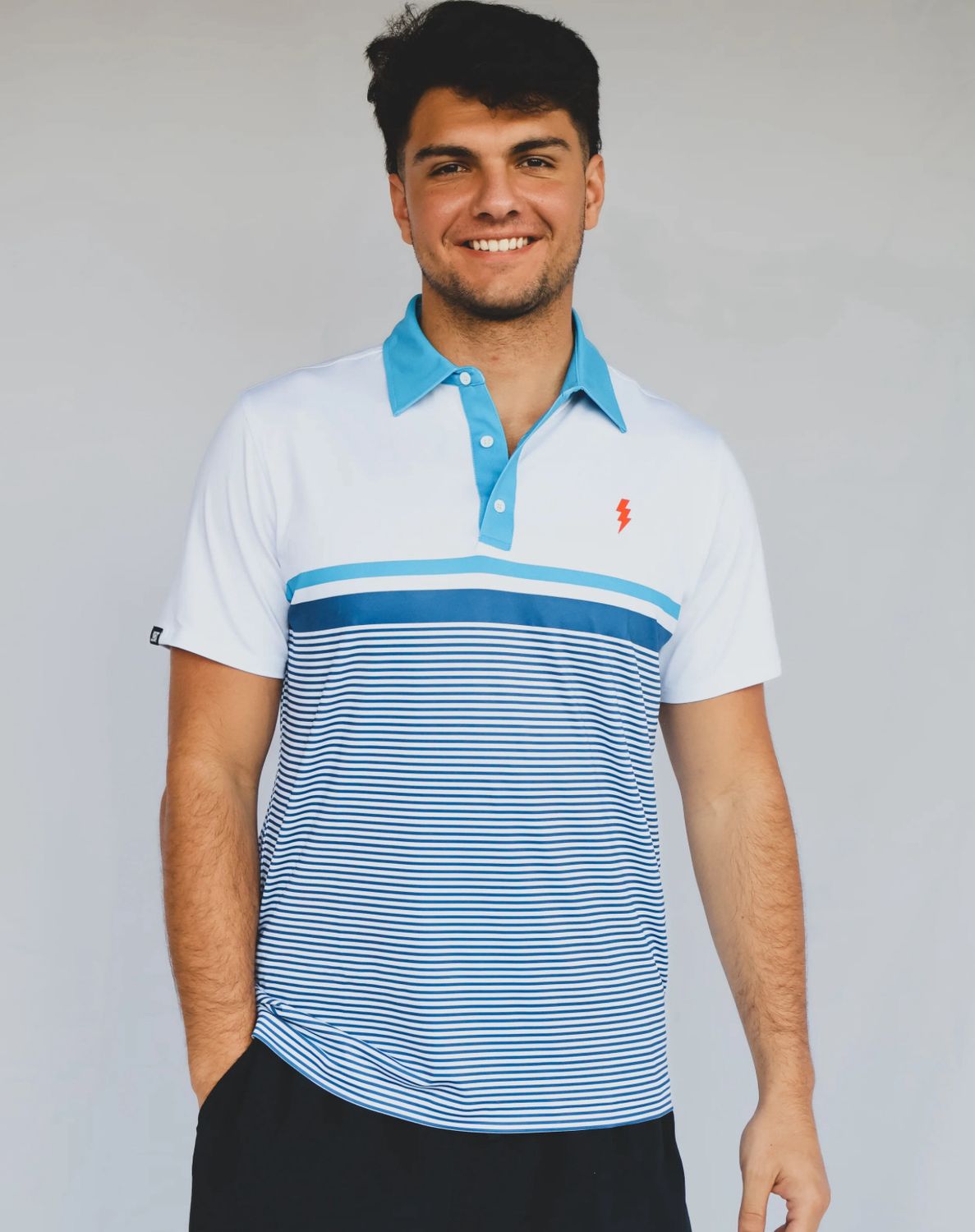OKC Stripe Polo