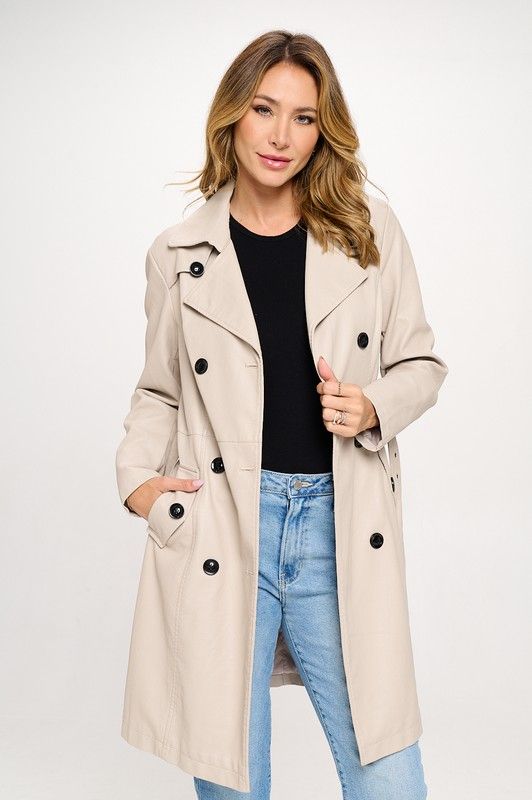 Vegan Trench Coat