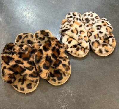 Leopard Slippers