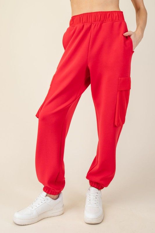 Julee Modal Cargo-Red