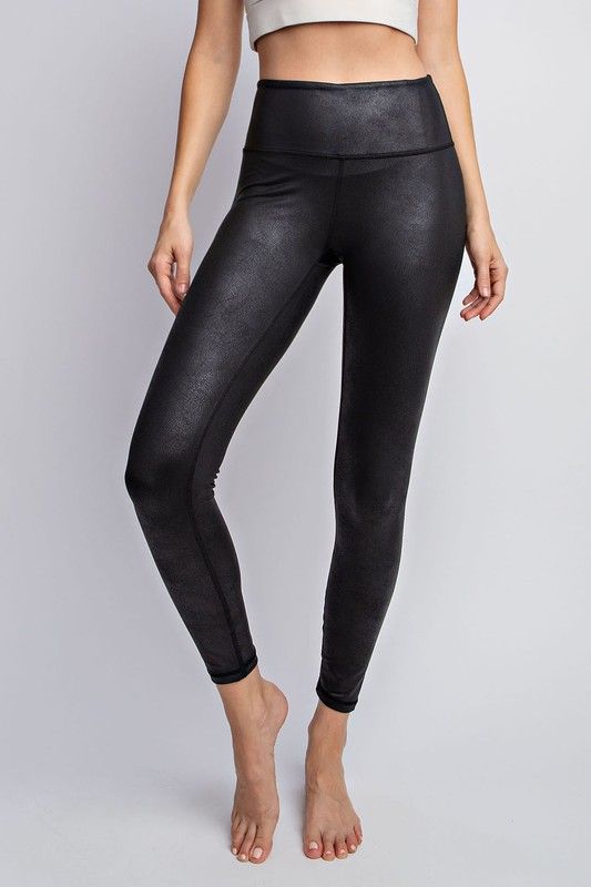 Leather Look Leggings