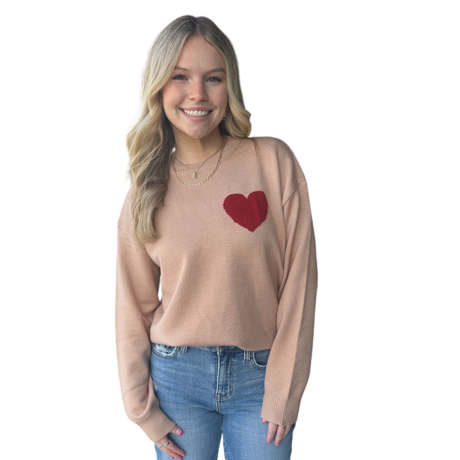 Love Life Sweater-Camel