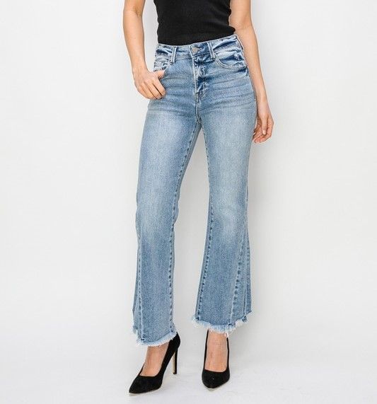 Tara Hi Rise Ankle Flare-Med