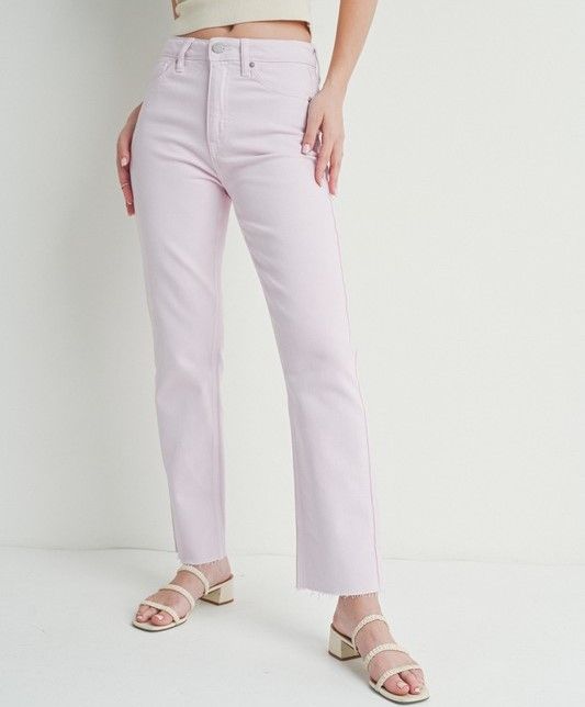 Lavender Straight Leg Jean