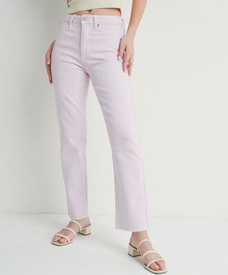 Lavender Straight Leg Jean