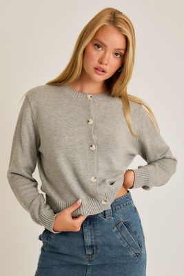 Heather Crew Cardi