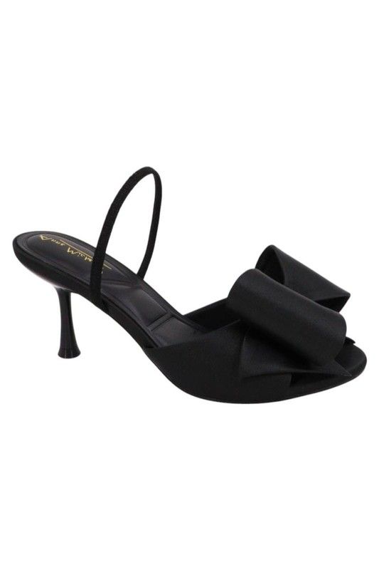 Joy Bow Heel-Blk