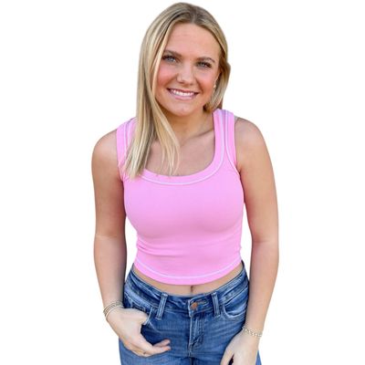Piper Tank-Pink