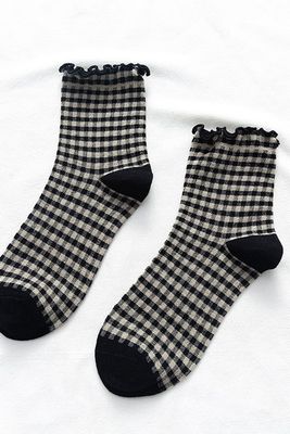 Gingham Socks