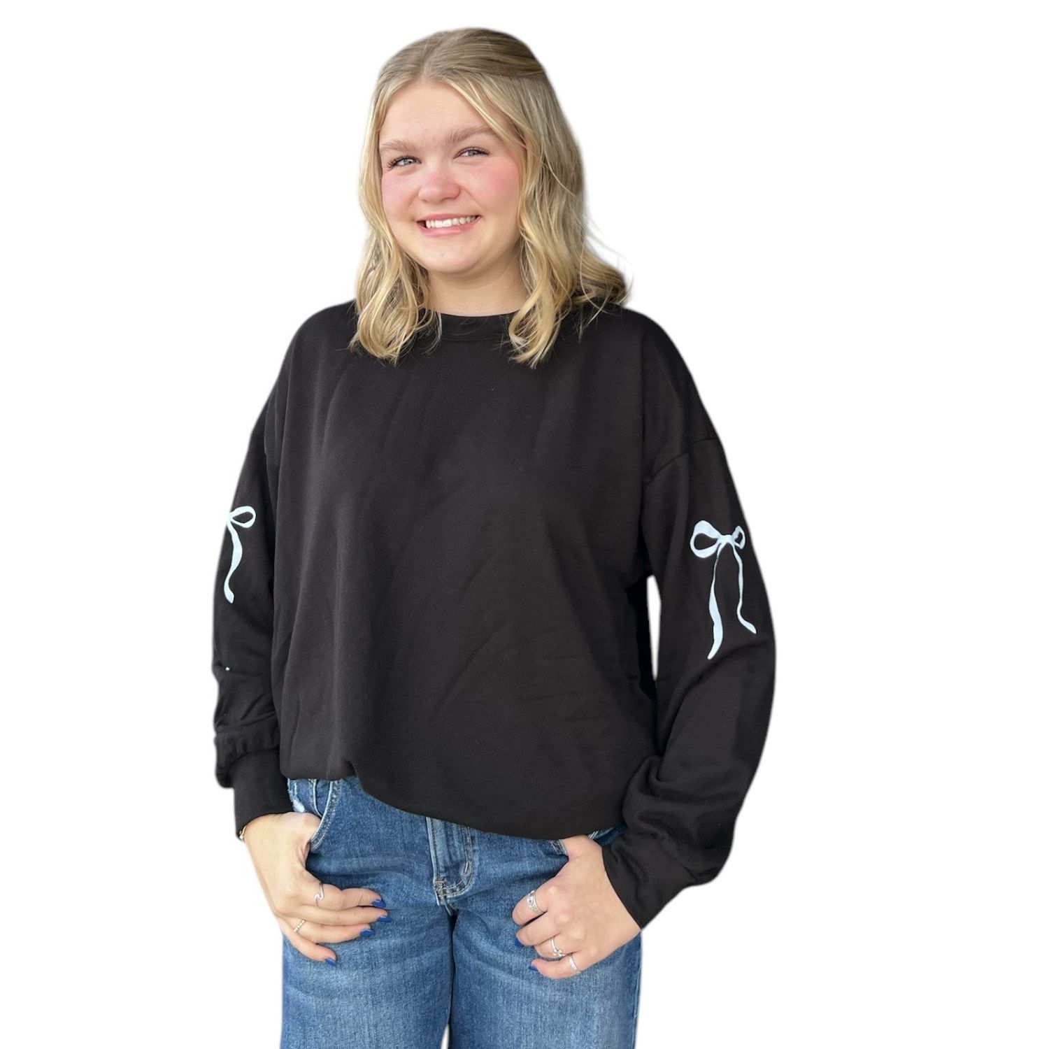 Coquette Pullover-Blk