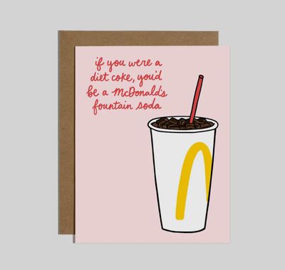 Fountain Soda Card