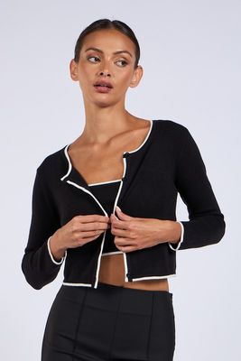 Lily Sweater Set-Blk