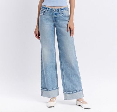 London Low Rise Cuffed Baggy Jean