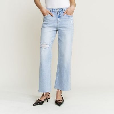 Cloudy Wide Leg Jean