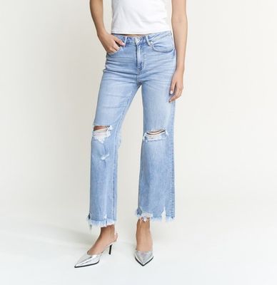 Ice Super Hi Rise Distressed