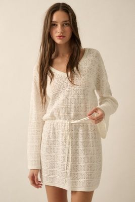 Vacay Bound Coverup-Cream